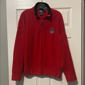 Vgt. Ralph Lauren Red Pullover with Logo